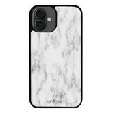 iPhone 16 marmori suojakuoret - White Marble - Ei